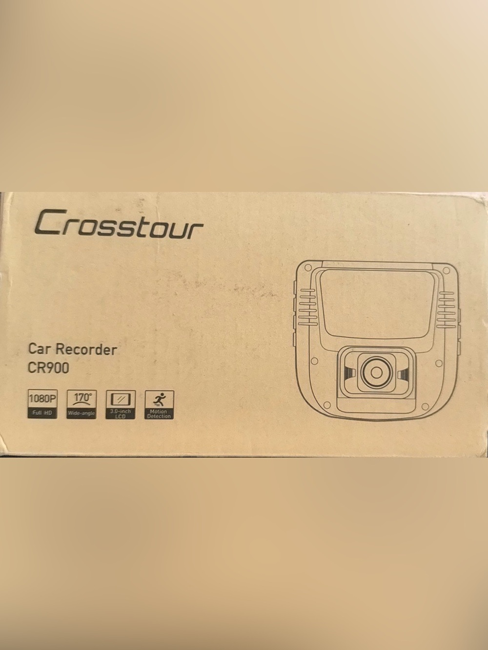 New-CR900 Car Dash Cam Recorder in Black